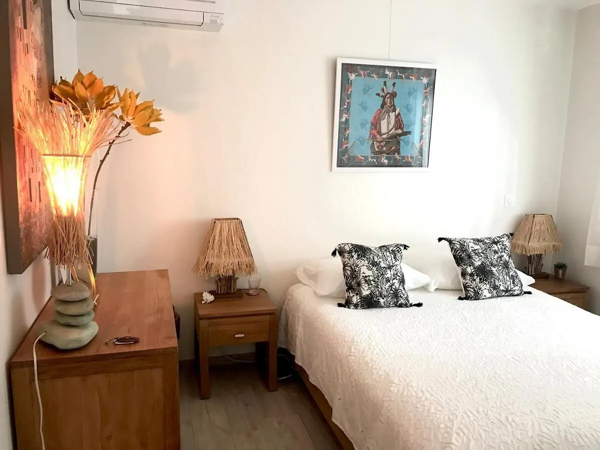 Апартаменты Appartement Manava - Residence Privee Avec Piscine, Vue Moorea, A 5 Min De L'Aeroport Фааа